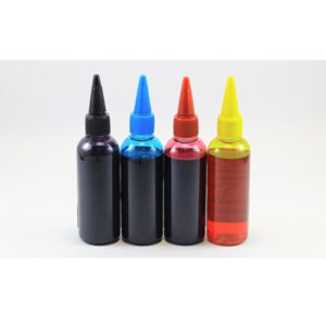 Solidink-8-P8HT9U Refill Ink 4x100gms (CMYK Combo) |Compatible with Inkjet Printers|Easy Ink Refilling Solution